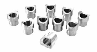 Steinjäger Fits 1.750 OD x 0.375 wall Tubing Adaptor, Coped Accepts a 2.250 diameter bushing 10 Pack