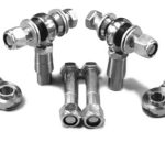 Steinjäger Heims, Nuts, Bungs, Spacers and Seals Rod End Kits 3/4-16 RH and LH Chrome Moly Housing, Nylon Race Fits 1.250 x 0.095 Tubing 4 Rod Ends