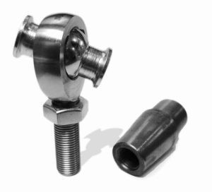 Steinjäger Heims, Nuts, Bungs, Inserts Rod End Kits M10 x 1.50 LH Steel Housing, PTFE Race Fits 0.750 x 0.095 Tubing 1 Rod End
