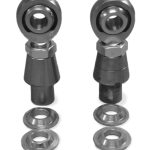 Steinjäger Heims, Nuts, Bungs, Spacers Rod End Kits 3/4-16 RH and LH Chrome Moly Housing, Nylon Race Fits 1.500 x 0.250 Tubing 2 Rod Ends