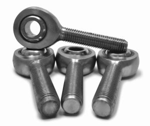 Steinjäger Inch Male Rod Ends 1/4-28 RH Stainless 304 Housing, PTFE Race 4 Pack