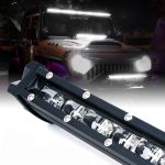 Xprite Unmarked Series Dual LED Windshield Strobe Lights