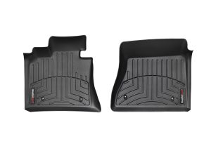 FloorLiner™ DigitalFit®; Black; Front; Over The Hump;