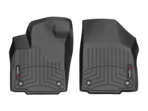 FloorLiner™ DigitalFit®; Black; Front and Rear;