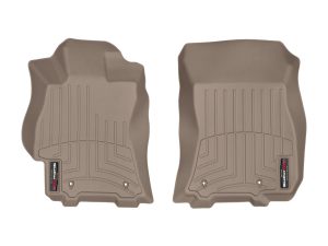 FloorLiner™ DigitalFit®; Tan; Front;