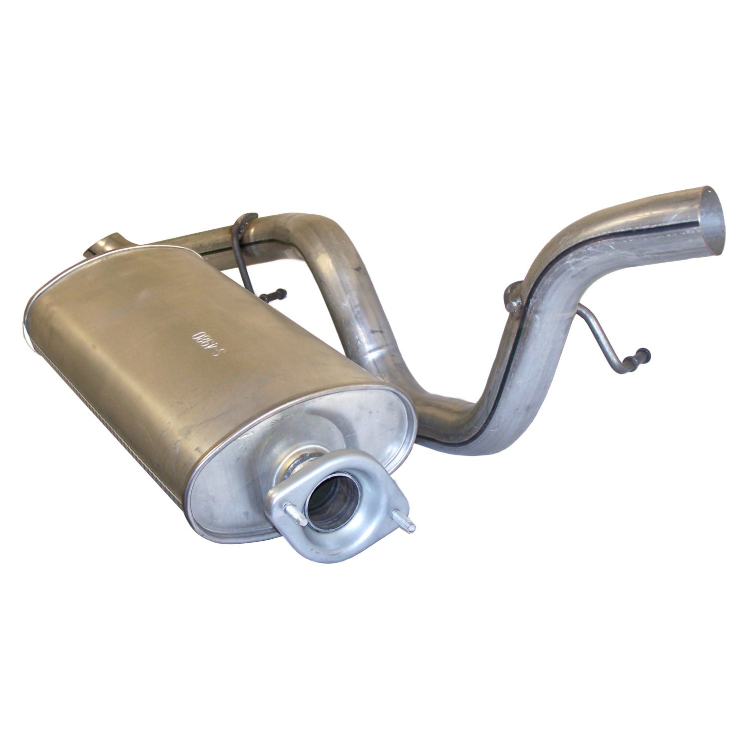 Exhaust Kit; Incl. Muffler And Tailpipe; w/Flange;