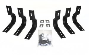 Go Rhino 6840455 - OE Xtreme Side Steps - Mounting Brackets Only -Textured Black