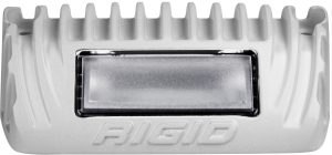 RIGID 1x2 65 Degree DC LED Scene Light, White Housing , Single