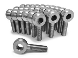 Steinjäger Male Rod Ends, Solid Plated Steel 5/8-18 RH 0.625 Bore 25 Pack