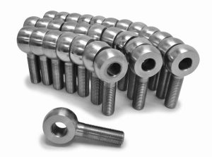 Steinjäger Male Rod Ends, Solid Plated Steel 1/2-20 RH 0.500 Bore 30 Pack