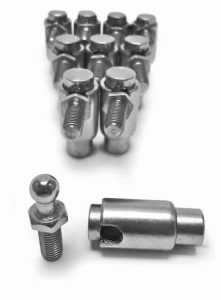 Steinjäger Quick Disconnect Plated Steel Cable Ball Joints 10-32 10 Pack