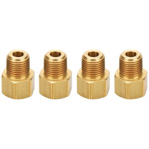 Adapter Fittings 1/8 NPT to 1/4 Line 4pk