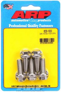 S/S Bolt Kit - 6pt. (5) 3/8-16 x 1.000