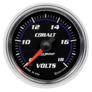 2-1/16in C/S Voltmeter Gauge 8-18 Volts