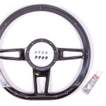 Steering Wheel Formula D-Shaped 14in Black