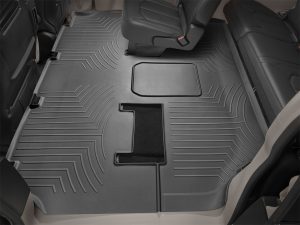 FloorLiner™ DigitalFit®; Black; Rear;