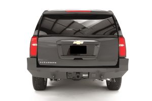 Premium Rear Bumper; 2 Stage Black Powder Coated;