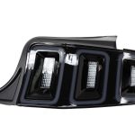 Winjet CTRNG0678-GBS LED SEQUENTIAL TAIL LIGHTS-GLOSS BLACK / SMOKE