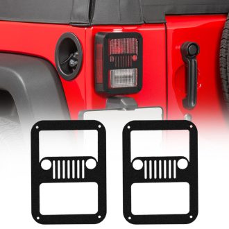 Classic Tail Light Guard Cover for Jeep Wrangler JK 07-18