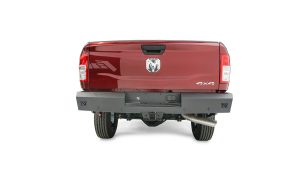 Red Steel Rear Bumper;