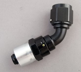 #16 60-Deg Crimp Hose Fitting