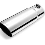 Stainless Single Wall An gle Exhaust Tip