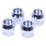 4 Lugnuts Acorn Bulge Open End 14mm x 1.5