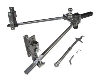 Husky Towing 32217 Round Bar 600 to 800 LB Tong Weight 8000 LB Gross Weight Inc Shank 2-5/16" Ball