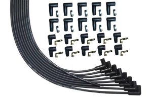 Ultra Plug Wire Set Universal V8 Black