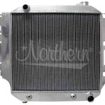 Aluminum Radiator Jeep 87-04 Wrangler w/V8 Eng