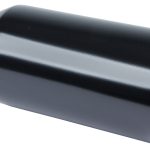 Exhaust Tip 5in x 7in 18in Rolled Blk Weld-on