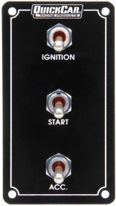 Ign. Panel Extreme Vert. 3 Switch Dual Ignition