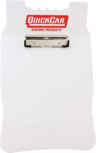 Acrylic Clipboard White