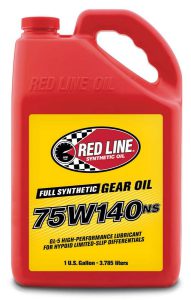 75W140NS GL-5 Gear Oil 1 gallon