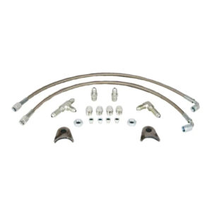 Rear Brake Plumbing Kit w/3an Fittings