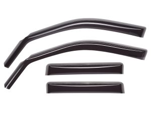 Side Window Deflector; 4 pc.; Dark Tint;