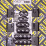 V8 Vertical Wire Loom Kit Black 7-8mm