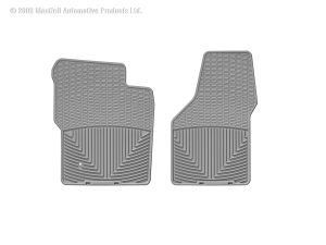 All Weather Floor Mats; Gray; Front;