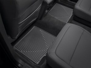 All Weather Floor Mats; Black; Rear;