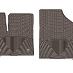 All Weather Floor Mats; Cocoa; Front;