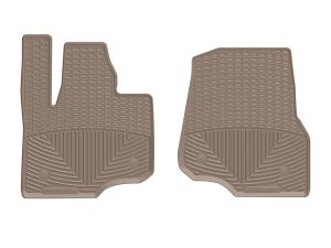 All Weather Floor Mats; Tan; Front;