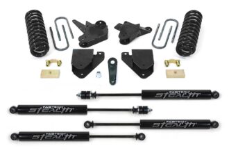 Basic Lift System w/Shocks; w/Stealth Monotube Shocks; 6 in. Lift; Incl. Front And Rear Shocks; Rear Blocks And U-Bolts; Drop Pitman Arm; All Required Hardware;