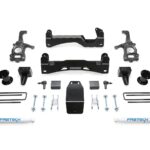 Budget Lift System w/Shock; 4 in. Lift; Incl. Performance Shocks;