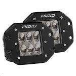 Rigid Industries D-Series PRO Specter Driving Lights Flush Mount, Pair