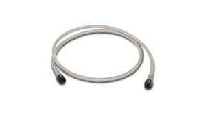 Universal Oil Feed Kit; Incl. -3AN Female Fittings and 2ft. Hose; PTFE Lined Stainless Steel;