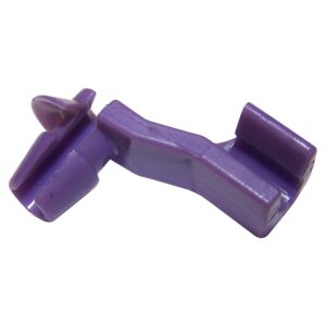 Crown Automotive Door Lock Rod Clip - Purple - JK/TJ/XJ