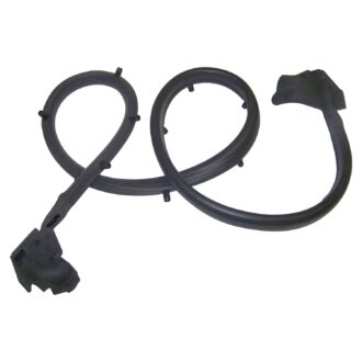 Crown Automotive - Rubber Black Door Weatherstrip