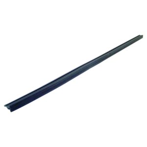 Crown Automotive - Metal Black Door Glass Weatherstrip