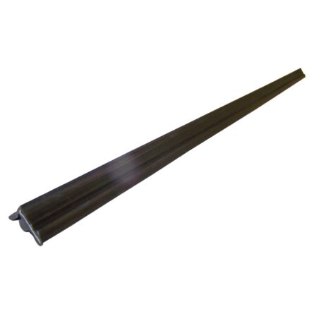 Crown Automotive - Metal Black Door Glass Weatherstrip