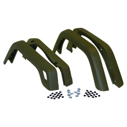 Crown Automotive - Plastic Black Fender Flare Kit